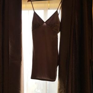 Foreign exchange suede dress